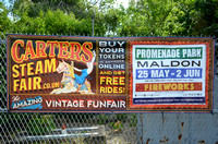 Carters Steam Fair arriving & setting up at Promenade Park Maldon 21st & 22nd May 2019