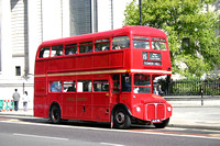 Routemasters in London 2011