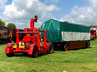 Carters Steam Fair all packed up and waiting to leave Maldon 6th & 7th June 2022