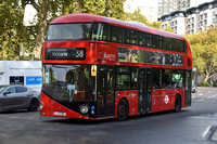 London's Red Buses 29th October 2022
