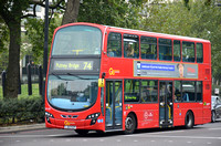 Red Buses in London 06-09-2014