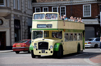 Taunton vintage bus day @ Castle Green 08.05.2016