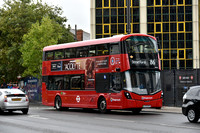 Electric Buses in Stratford 15th June 2024