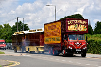 Carters Steam Fair moving day 7th June 2022